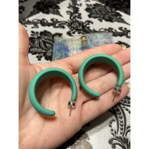 By Alexa Rae (BAR) Pool fun matte breeze hoop Earrings